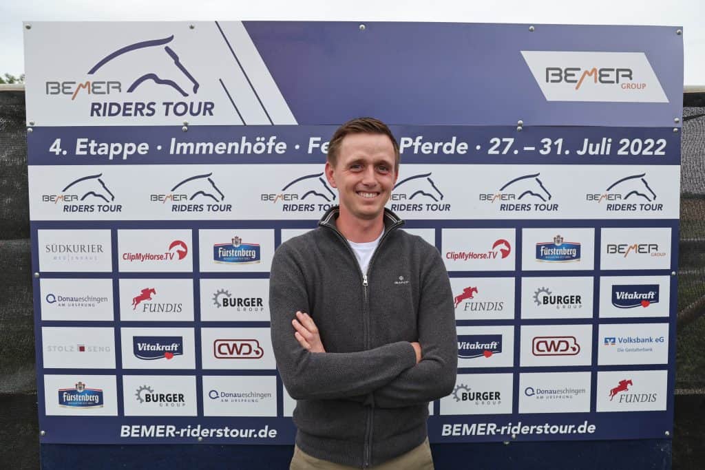 Wünscht sich "alles so wie letztes Jahr" - Wolfgang "Wolfi" Puschak, aktuell Vierter im Ranking der BEMER Riders Tour. (Foto: Frank Heinen)
